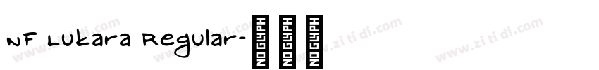 NF Lukara Regular字体转换 NF Lukara Regular字体转换